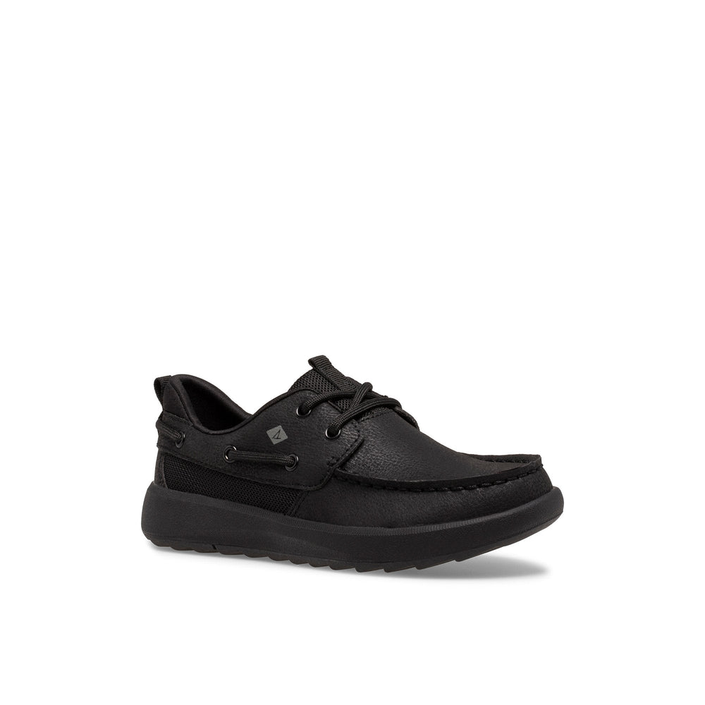 Fairplshksyn Black Kids Sneakers | Sperry Boat Shoes