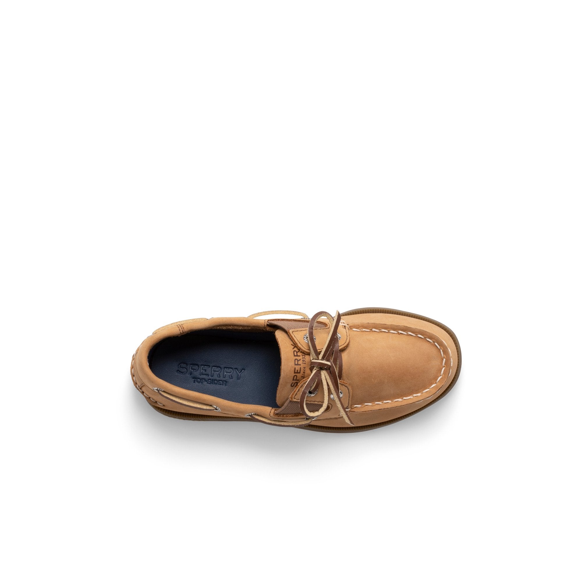 Aosliponklea Dark Brown Kids Boat Shoes | Sperry Boat Shoes