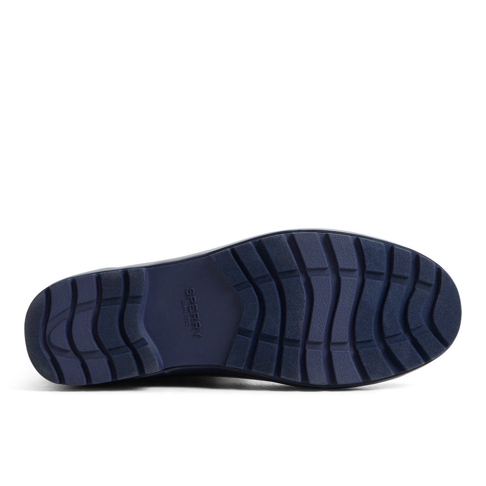 Drizzle Mid Calf Rain Boot Navy
