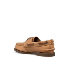 Aokleather Dark Brown Kids Boat Shoes | Sperry Boat Shoes