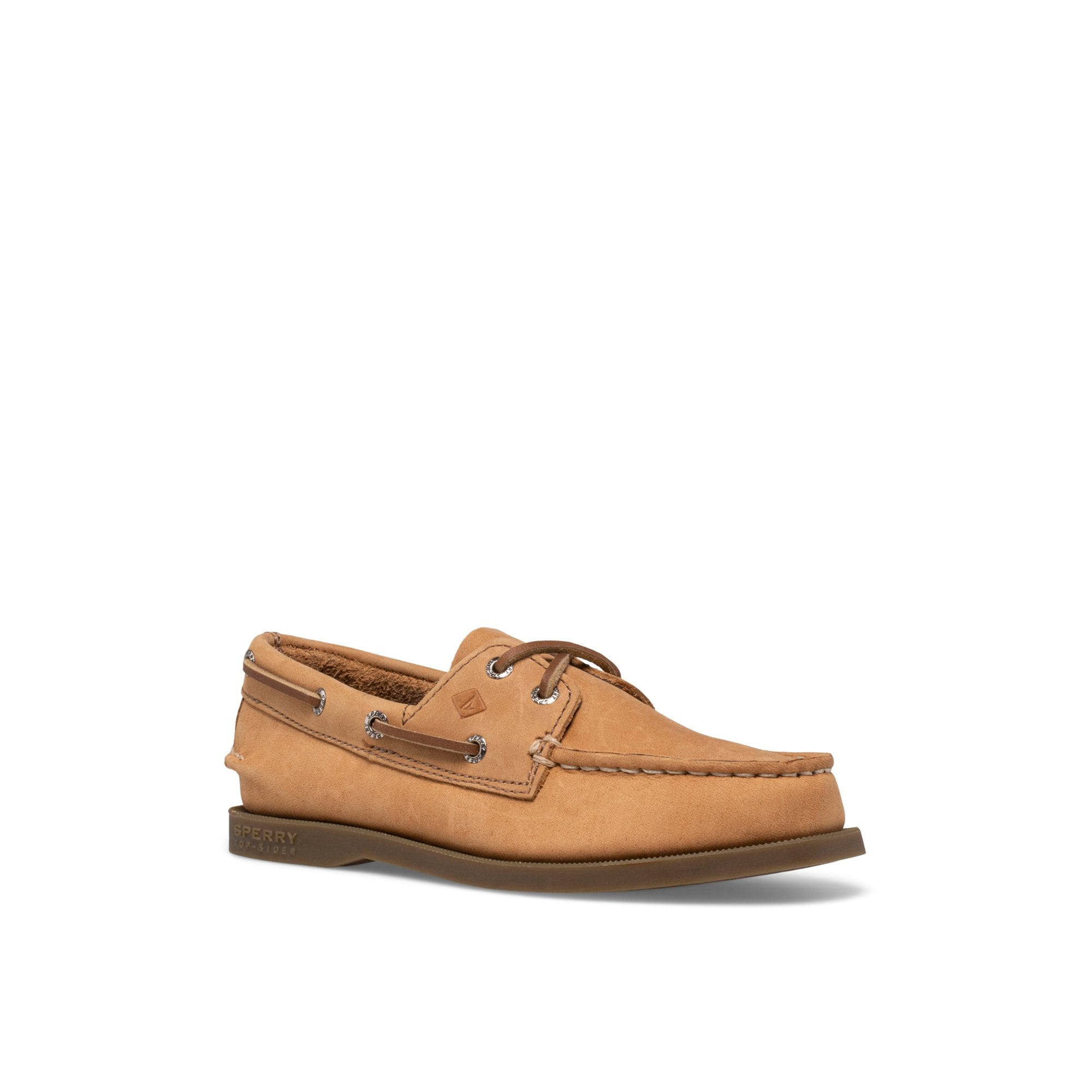 Aokleather Dark Brown Kids Boat Shoes | Sperry Boat Shoes